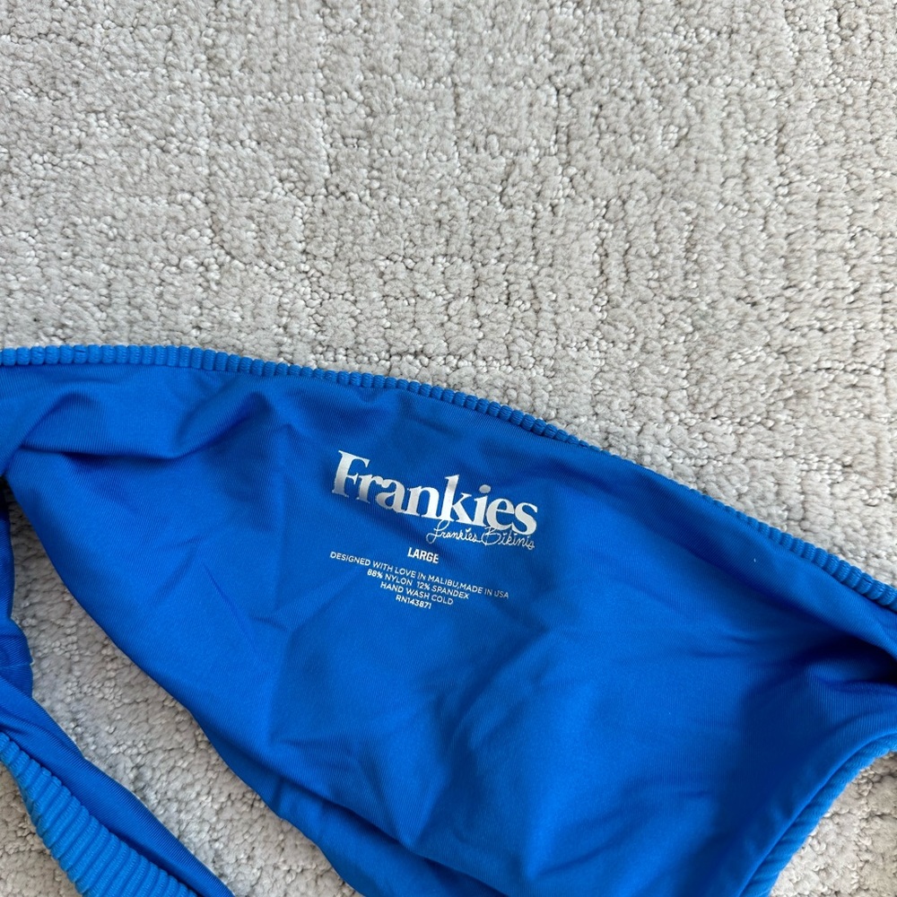 Frankies - Low Rise Ribbed Bikini Bottom - Picture 2 of 3